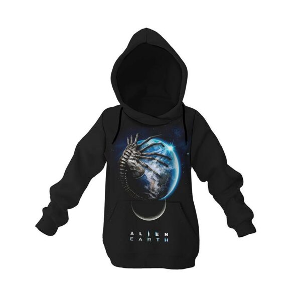 Худи детское с принтом «Чужой: Земля. Alien: Earth»