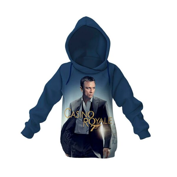 Худі дитяче з принтом «Джеймс Бонд. Казино Рояль. James Bond. Casino Royale»