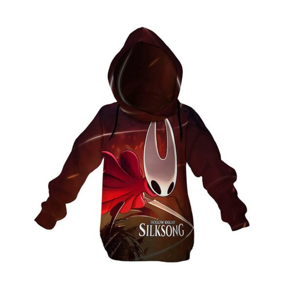 Худи детское с принтом «Хорнет. Hornet. Hollow Knight: Silksong»
