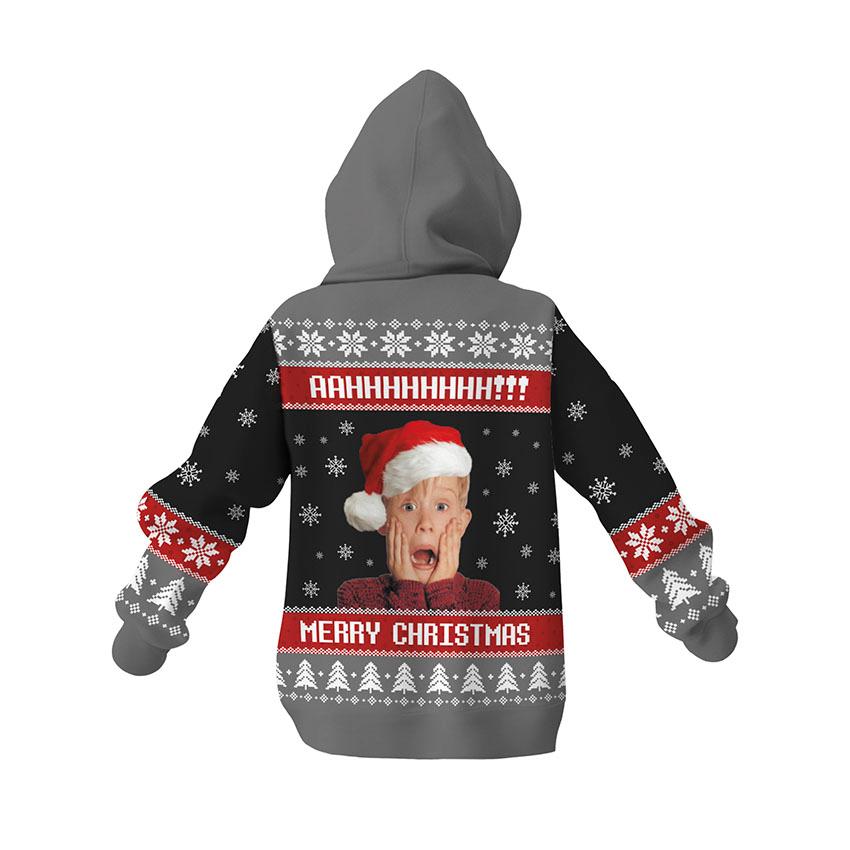 Худі дитяче з принтом «Кевін Маккалістер. Сам Удома. Несподіване Свято. Kevin McCallister. Home Alone. Unexpected Holiday»