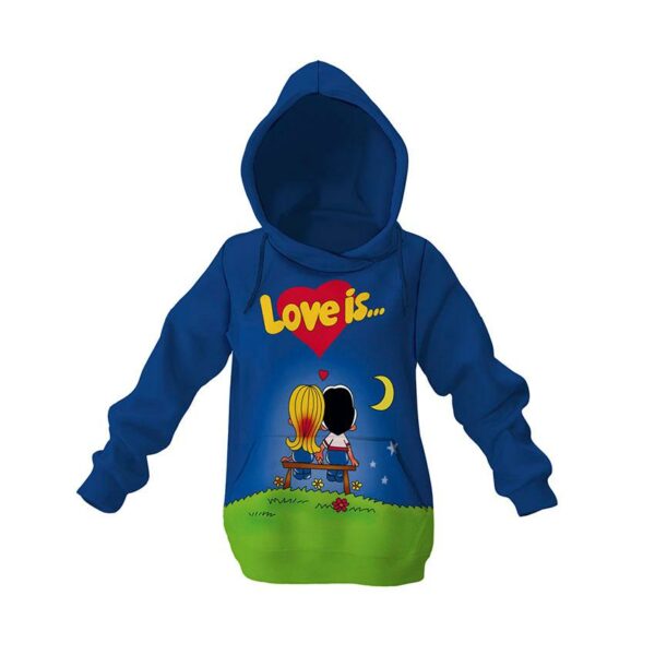Худі дитяче з принтом «Кохання це... Love Is...»