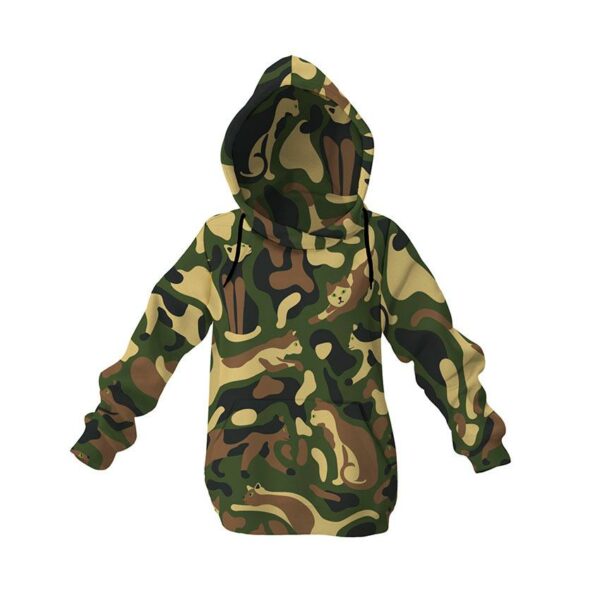 Худі дитяче з принтом «Котяча абстракція. Cat abstraction»