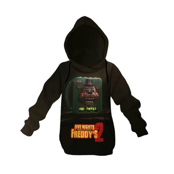 Худи детское с принтом «Пять ночей с Фредди 2. Игра начинается. Five Nights at Freddy's 2. Game Begins»