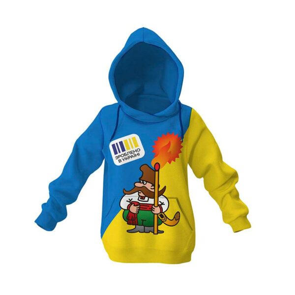 Худі дитяче з принтом «Українські Сірники. Ukrainian Matches»
