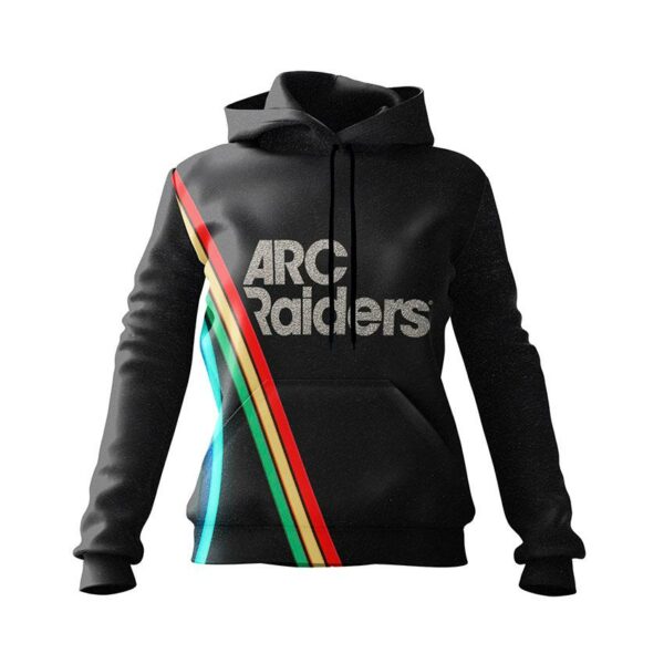 Худі жіноче з принтом «ARC Raiders. Неонова хвиля. Neon wave»