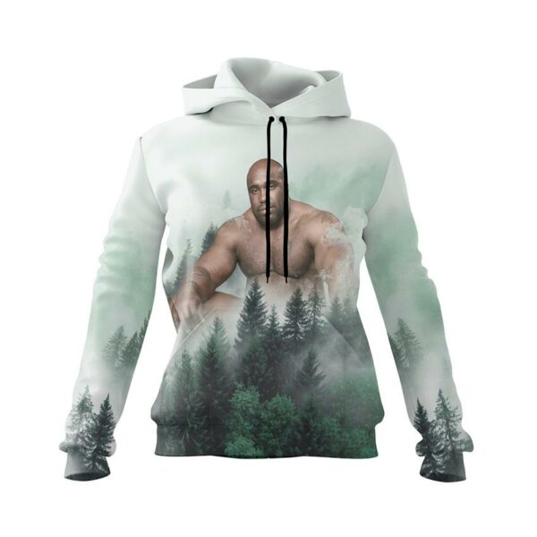 Худі жіноче з принтом «Баррі Вуд. Сила природи. Barry Wood. Power of Nature»