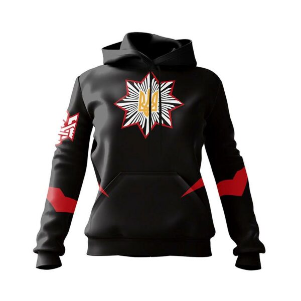 Худі жіноче з принтом «Бригада Лють. Символ Сили. Symbol of Power»