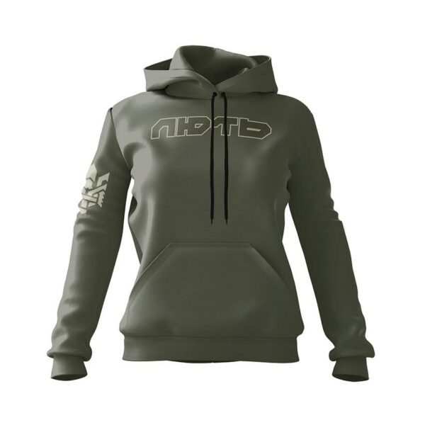 Худі жіноче з принтом «Бригада Лють. Символ Захисників. Defenders Symbol»