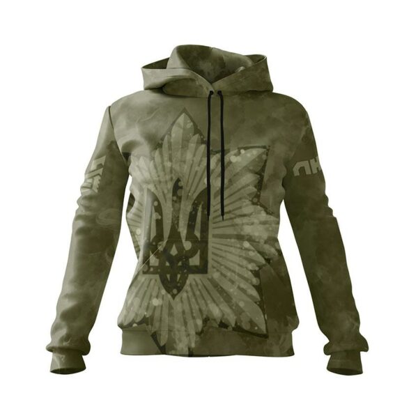 Худі жіноче з принтом «Бригада Лють. Тактичний стиль. Tactical style»