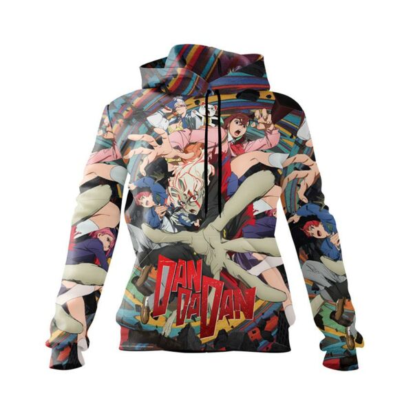 Худі жіноче з принтом «Дандадан. Сила Героїв. Dandadan. Heroes Power»