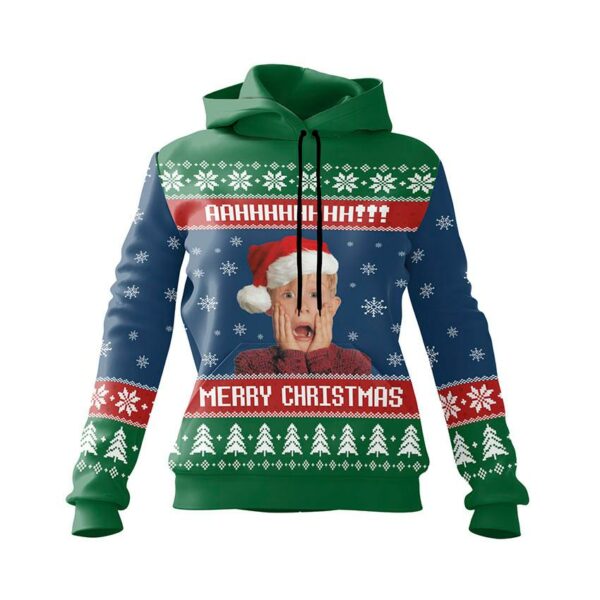 Худі жіноче з принтом «Кевін Маккалістер. Сам Удома. Несподіване Свято. Kevin McCallister. Home Alone. Unexpected Holiday»