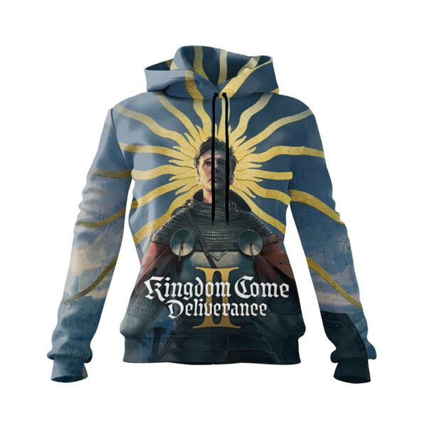 Худи женское с принтом «Воин Света. Knight of Light. Kingdom Come: Deliverance II»