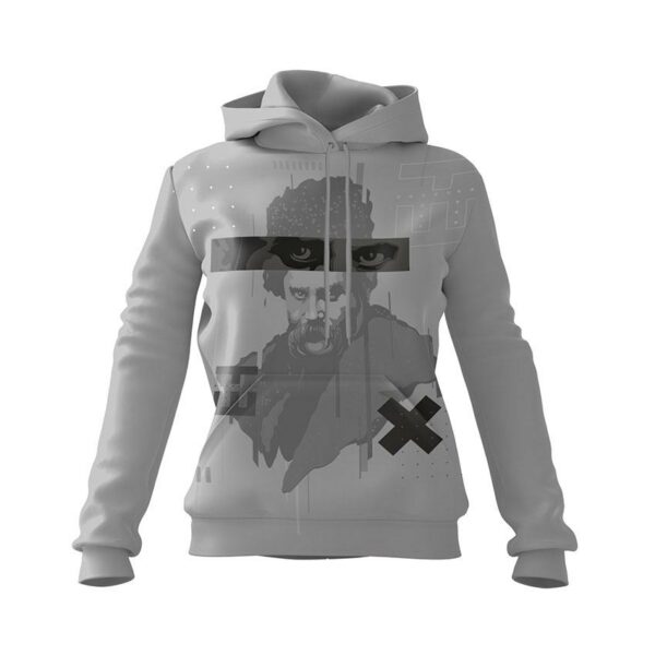 Худі жіноче з принтом «Шевченко. Проникливий погляд. Shevchenko. Insightful look»