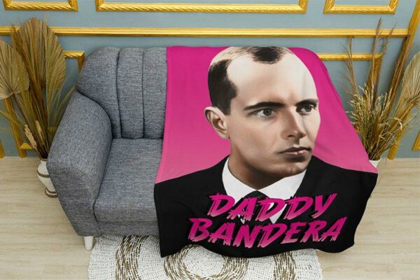 Плед «Батько Бандера. Daddy Bandera»