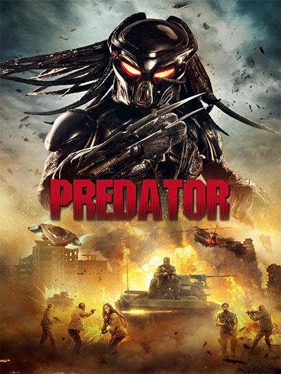 Плед «Хищник. Битва. Predator. Battle»