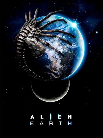 Плед «Чужий: Земля. Alien: Earth»