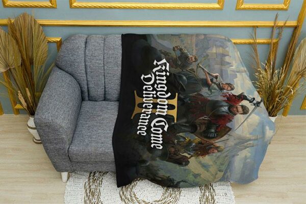 Плед «Королівська битва. Royal Battle. Kingdom Come: Deliverance II»