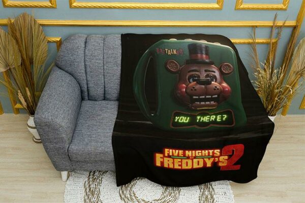 Плед «П'ять ночей у Фредді 2. Гра починається. Five Nights at Freddy's 2. Game Begins»