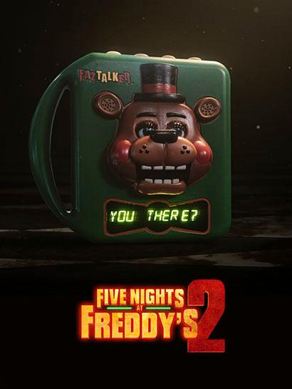 Плед «П'ять ночей у Фредді 2. Гра починається. Five Nights at Freddy's 2. Game Begins»