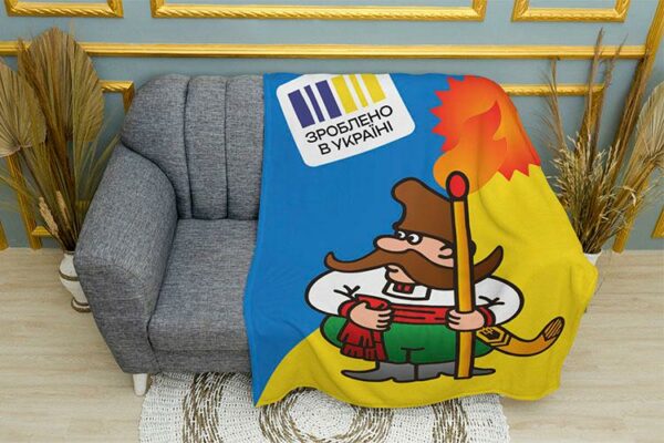 Плед «Українські Сірники. Ukrainian Matches»