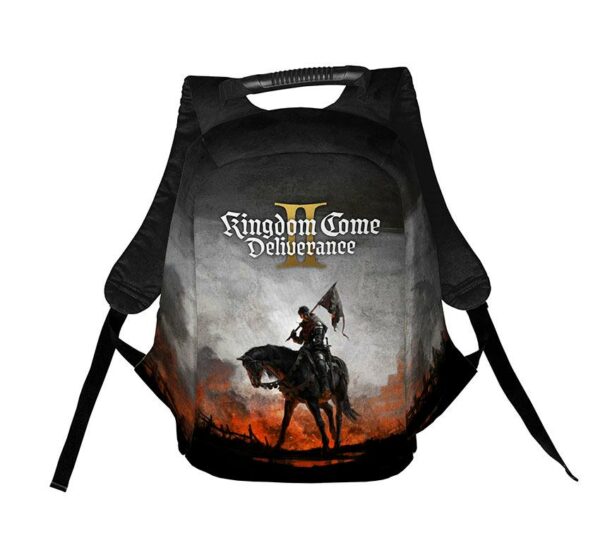 Рюкзак антикрадій з принтом "Шлях Воїна. Warrior Path. Kingdom Come: Deliverance II"