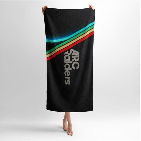 Рушник з принтом «ARC Raiders. Неонова хвиля. Neon wave»