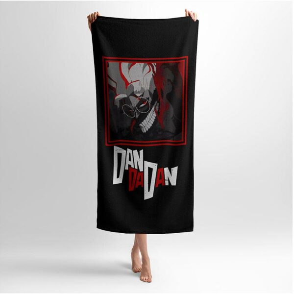 Рушник з принтом «Дандадан. Кен Такакура. Тінь Героя. Dandadan. Ken Takakura. Hero’s Shadow»