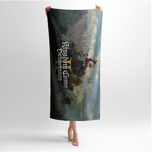 Рушник з принтом «Королівська битва. Royal Battle. Kingdom Come: Deliverance II»