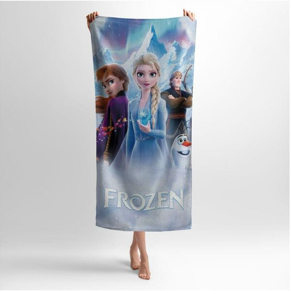 Рушник з принтом «Крижане серце. Магія Еренделу. Frozen. Magic of Arendelle»