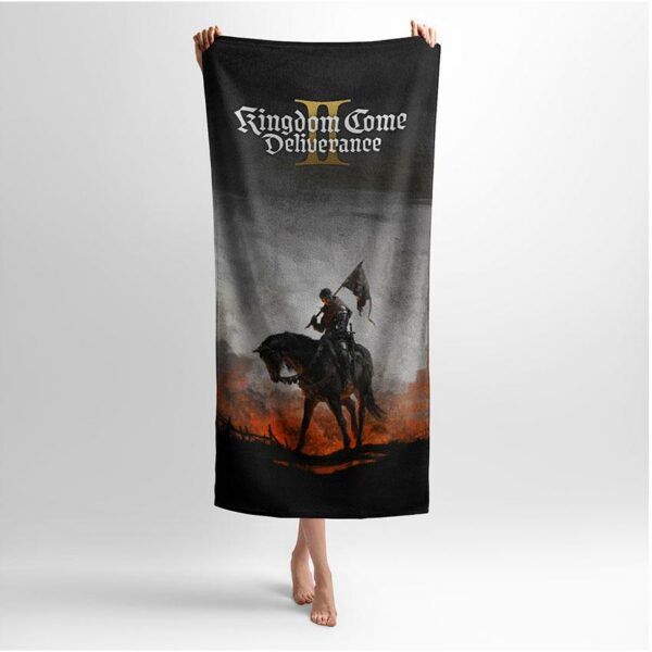Рушник з принтом «Шлях Воїна. Warrior Path. Kingdom Come: Deliverance II»
