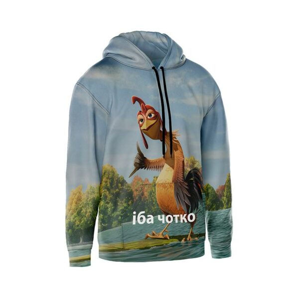 Худи мужское с принтом «Иба Четко. Петух. Мем. Iba Chotko. Rooster. Meme»