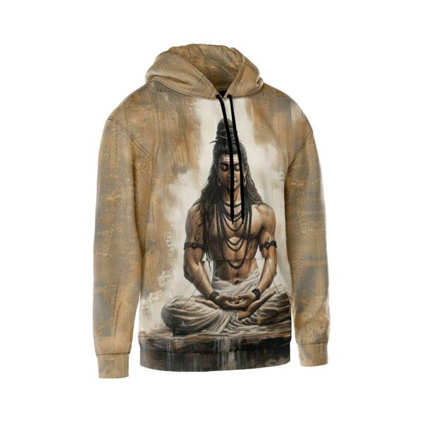 Худі чоловіче з принтом «Шива. Арт. Shiva. Art»