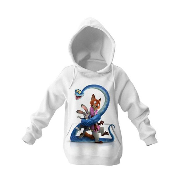 Худи детское с принтом «Зверополис 2. Командный дух. Zootopia 2. Team Spirit»