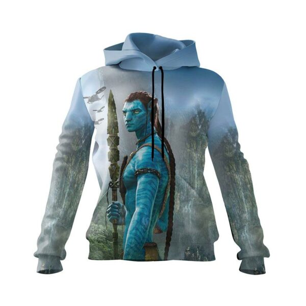 Худі жіноче з принтом «Аватар. Захисники лісу. Avatar. Forest Defenders»