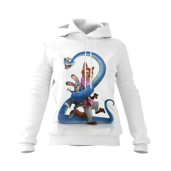 Худі жіноче з принтом «Зоотрополіс 2. Командний дух. Zootopia 2. Team Spirit»