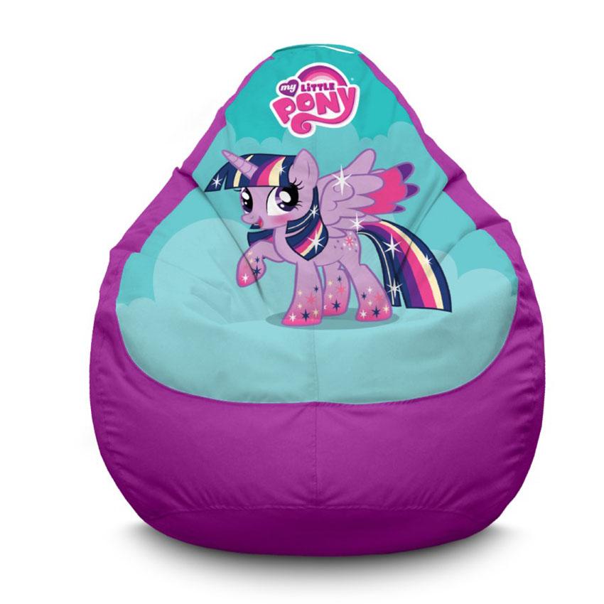 Кресло мешок с принтом «Лило и Стич. Пляжный Стич. Lilo and Stitch. Beach Stitch»