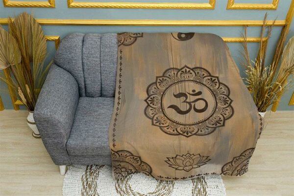 Плед «Ом Мандала. Om Mandala»