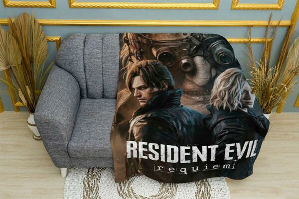 Плед «Оселя Зла. Реквієм. Місто жаху. Resident Evil. Requiem. City of Horror»
