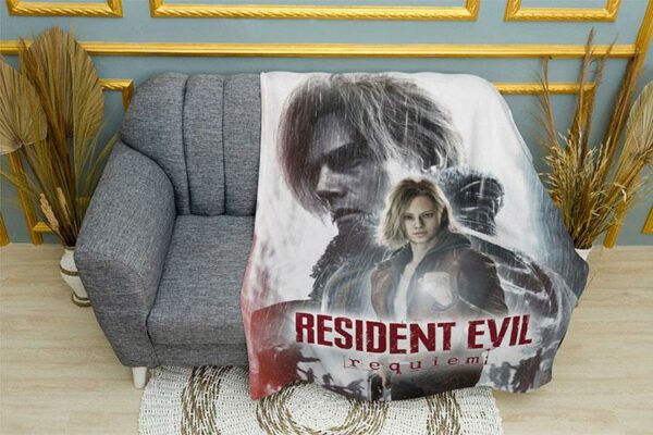 Плед «Оселя Зла. Реквієм. Туман апокаліпсису. Resident Evil. Requiem. Apocalypse Fog»