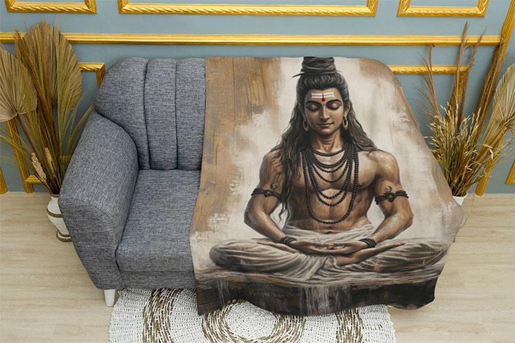 Плед «Шива. Арт. Shiva. Art»
