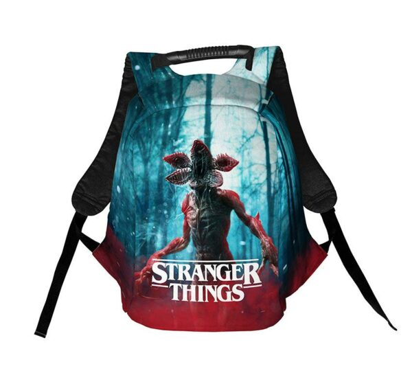Рюкзак антикрадій з принтом "Дивні дива. Демогоргон. Stranger Things. Demogorgon"