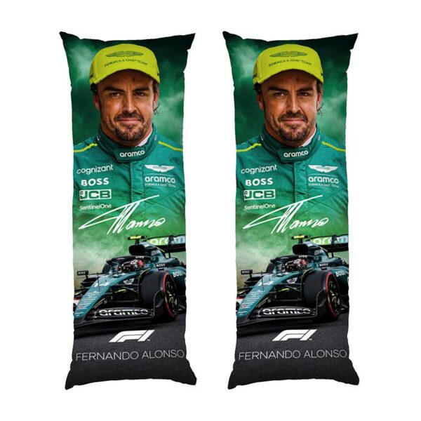 Дакимакура подушка для объятий «Фернандо Алонсо. Гонщик. Формула-1. Fernando Alonso. Driver. Formula-1»