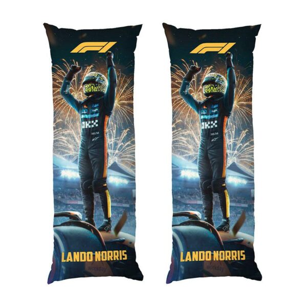 Дакимакура подушка для объятий «Ландо Норрис. Победа. Формула-1. Lando Norris. Victory. Formula-1»