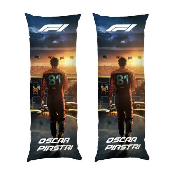 Дакімакура подушка для обіймів «Оскар Піастрі. Шлях до перемоги. Формула-1. Oscar Piastri. The path to victory. Formula-1»