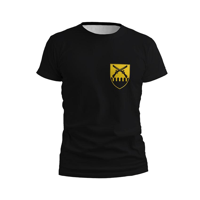Футболка мужская спортивная с принтом «92-я отдельная штурмовая бригада. Знак силы. Mark of Force»