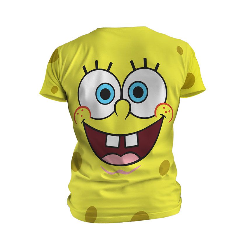 Футболка дитяча спортивна з принтом «Усмішка Губки Боба. SpongeBob Smile»