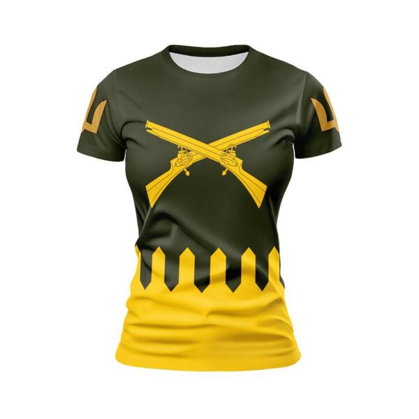 Футболка женская спортивная с принтом «92-я отдельная штурмовая бригада. Железная сила. Iron Force»