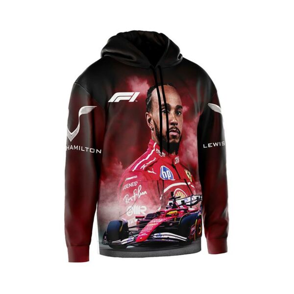 Худи мужское с принтом «Льюис Хэмилтон. Формула-1. Lewis Hamilton. Formula-1»