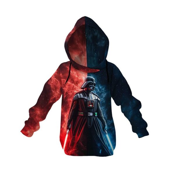 Худі дитяче з принтом «Дарт Вейдер. Космічний лідер. Зоряні війни. Darth Vader. Space Lord. Star Wars»