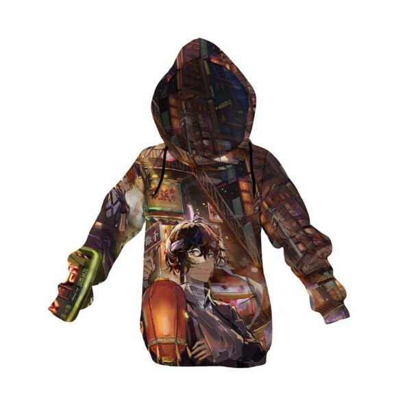 Худі дитяче з принтом «Дазай та Чуя. Літературні генії Бродячі Пси. Dazai and Chuuya. Bungo Stray Dogs»